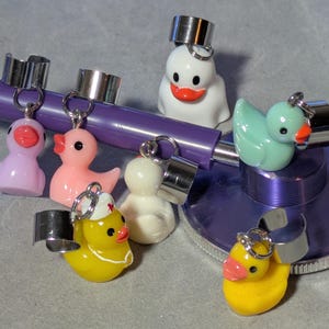 Duck Stethoscope Charm, Charm, Stethoscope, Nurse, Veterinary, Medicine, Gifts, Jewelry, Doctor, Duck, Rubber Duck, Ducky