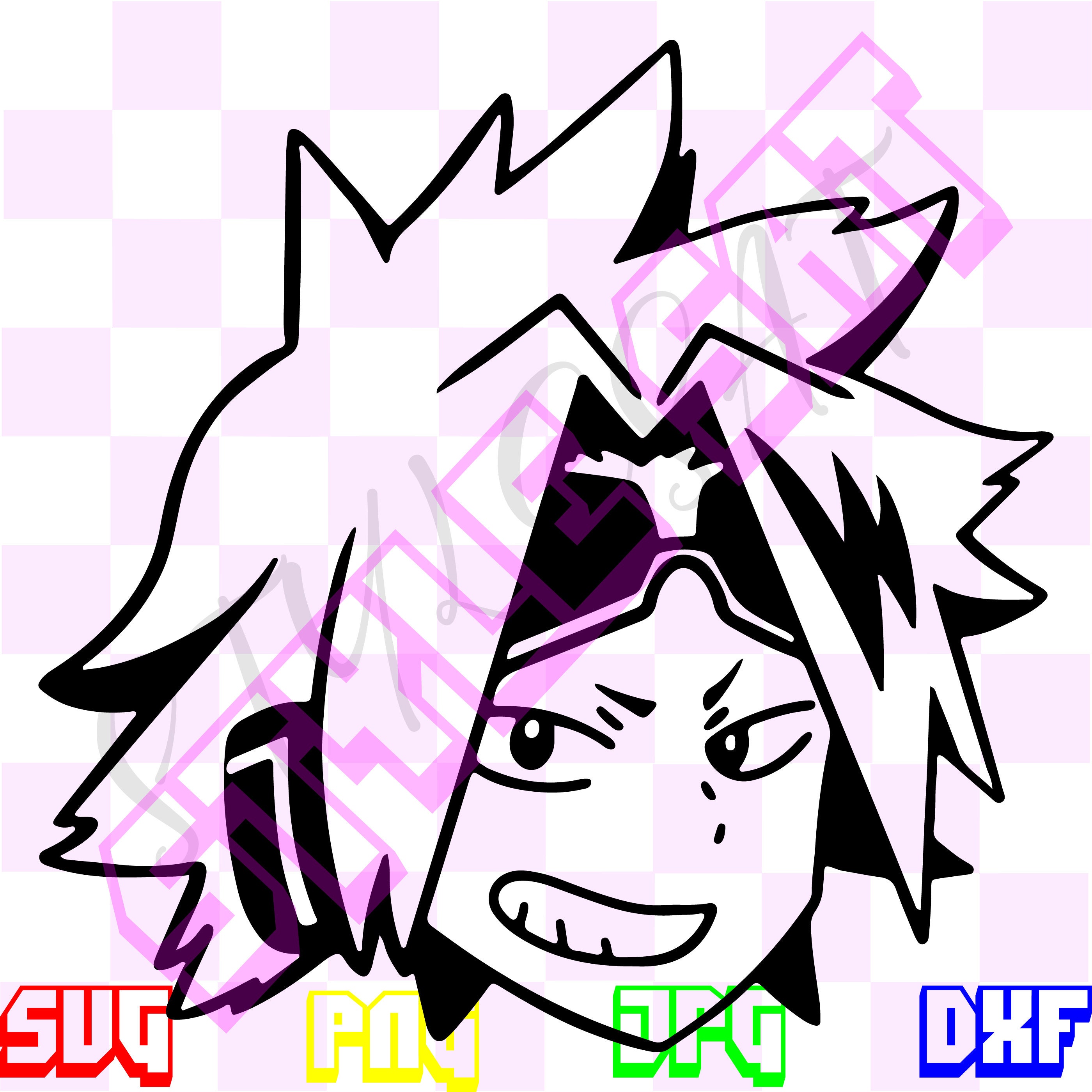 Download My Hero Academia SVGPNGJPG dxf files Anime vector | Etsy