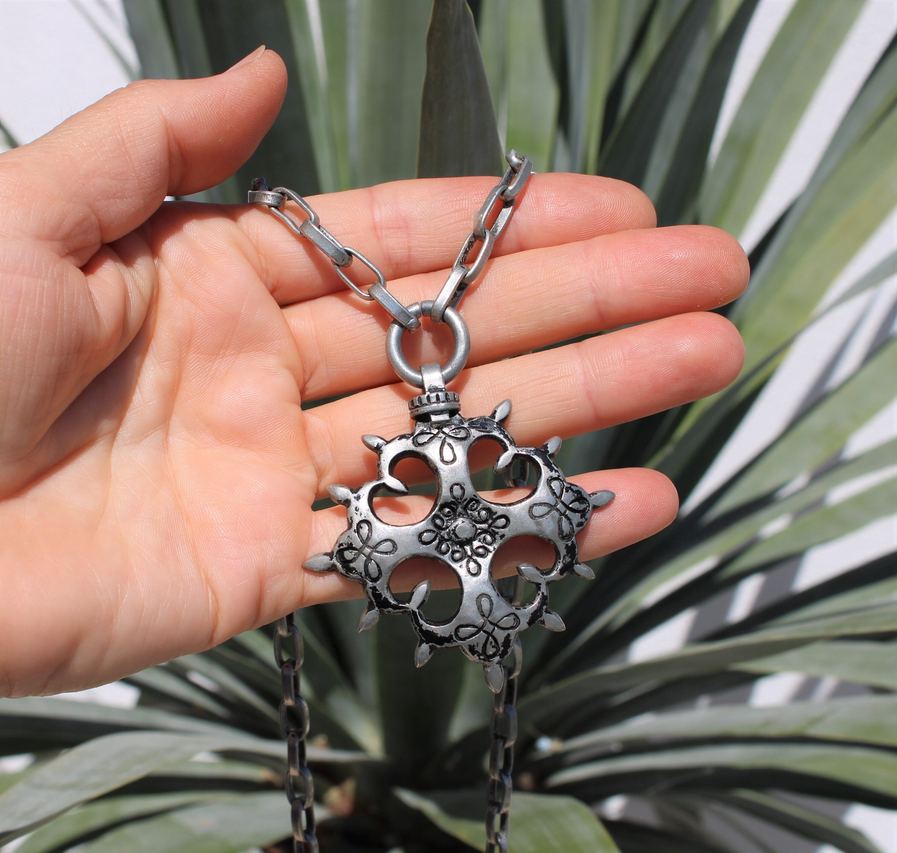 Kalevala Koru Rare Vintage Celtic Pewter Pendant Necklace Etsy