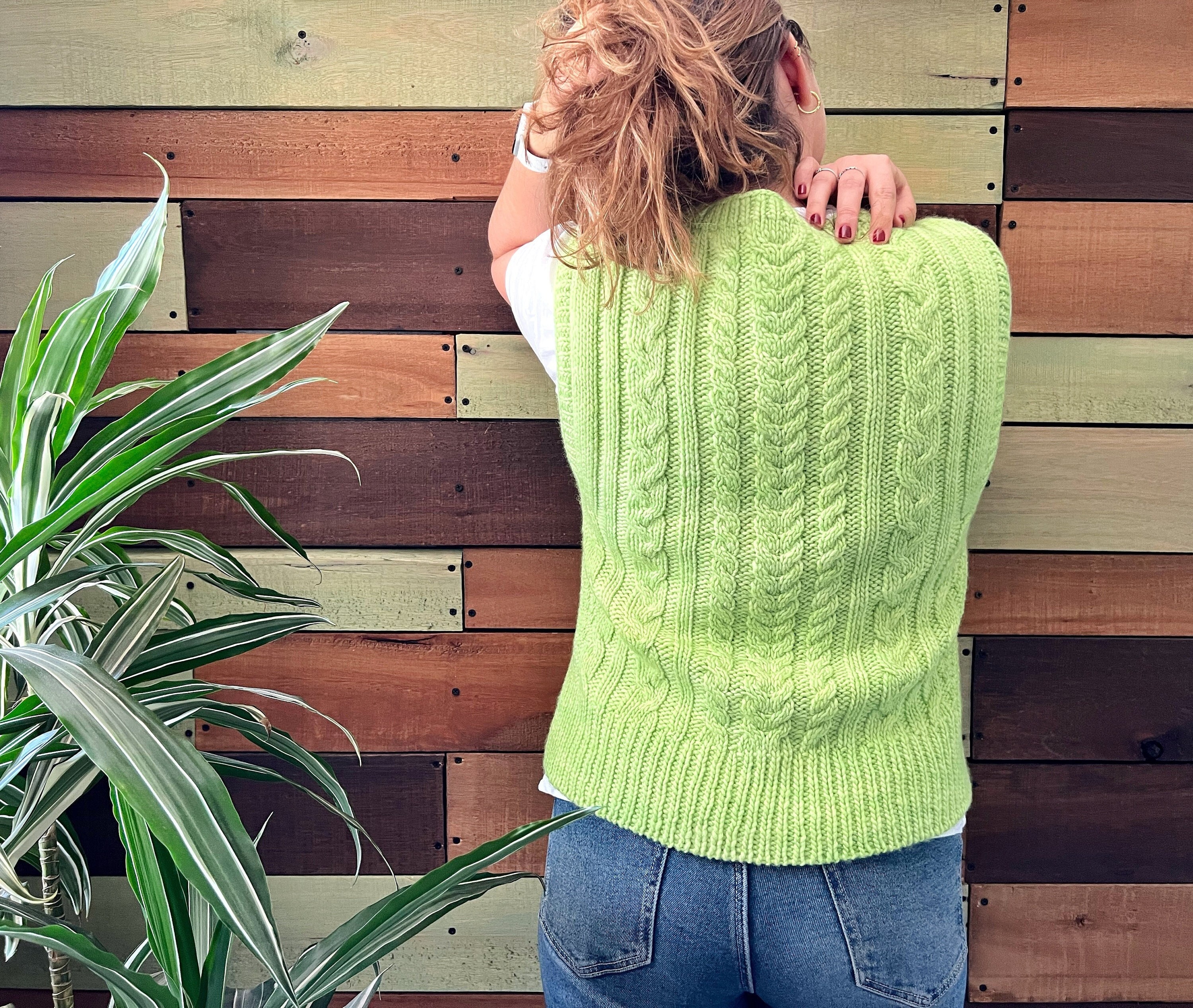 Knit Vest - Etsy