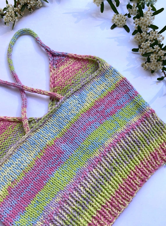 Knitting Pattern (ENG/ESP) |cruel Summer Top | Beginner