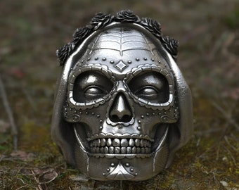 Eyhimd Unique Gods Of War Ares Skull Rings Punk Rock Warrior 316l