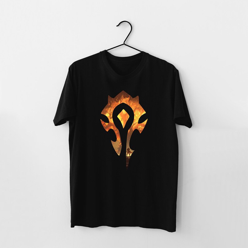 Horde Sylvanas Tshirt World of Warcraft Tshirt WOW Etsy