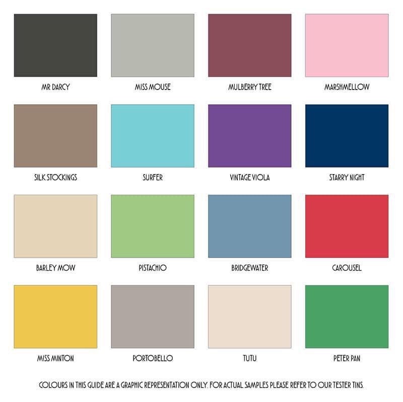 Vintage With Grace Chalk Paint Colour Chart Hong Kong - Chalk Paint Colour Chart Vintage With Grace Chalk Paint Colour Chart Hong Kong - Chalk Paint Colour Chart