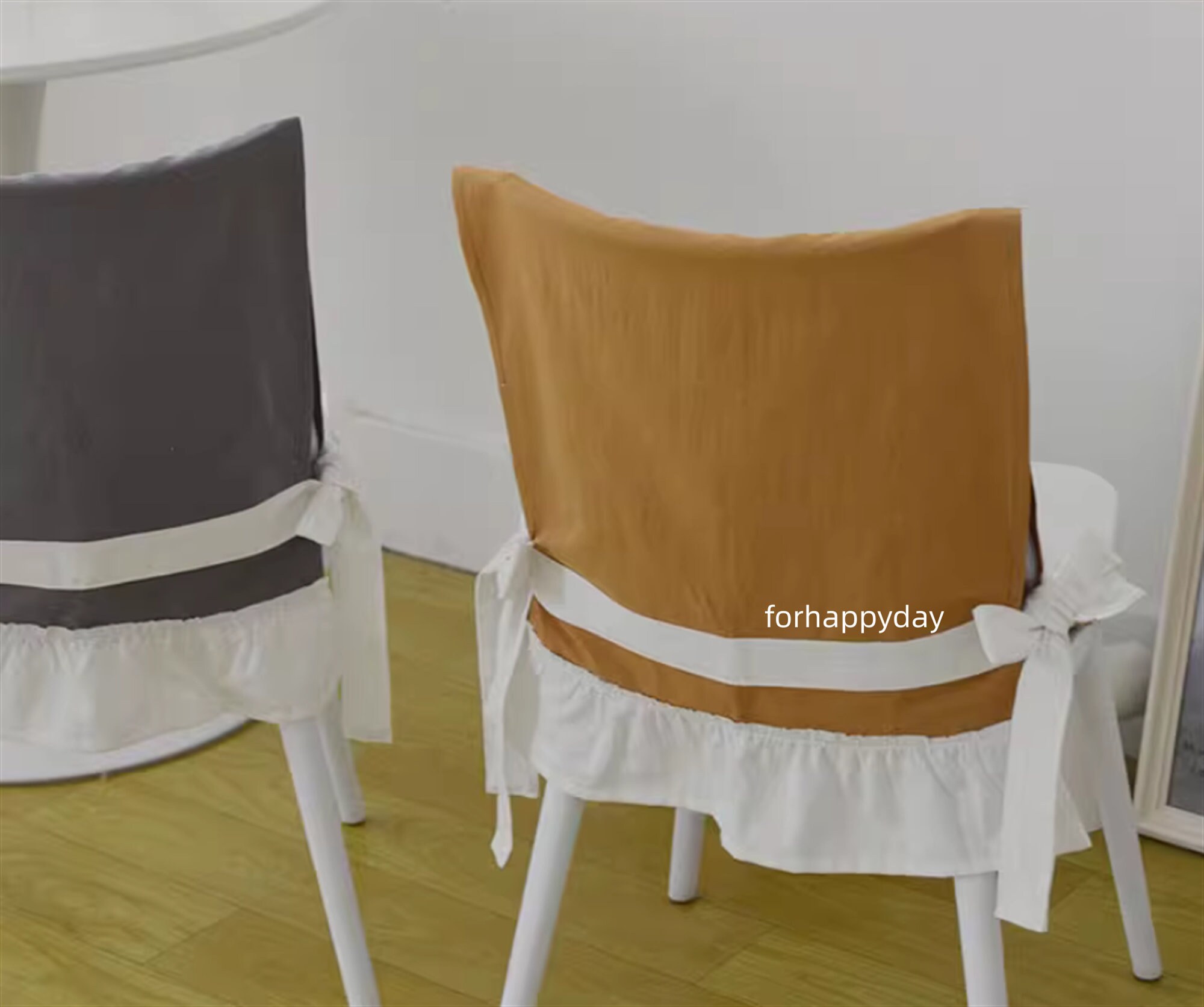 Customized Chair Cover Cotton Chair Cover Ruffle Sofa Towel Home Decor