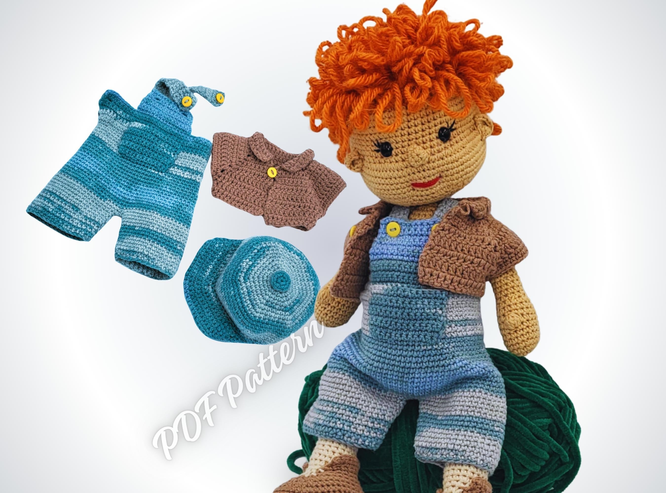 24 Stylish Crochet Clothing Patterns You’ll Want to Make for Babies, Dolls, and Wearables 1 Crochet Doll Clothes Pattern