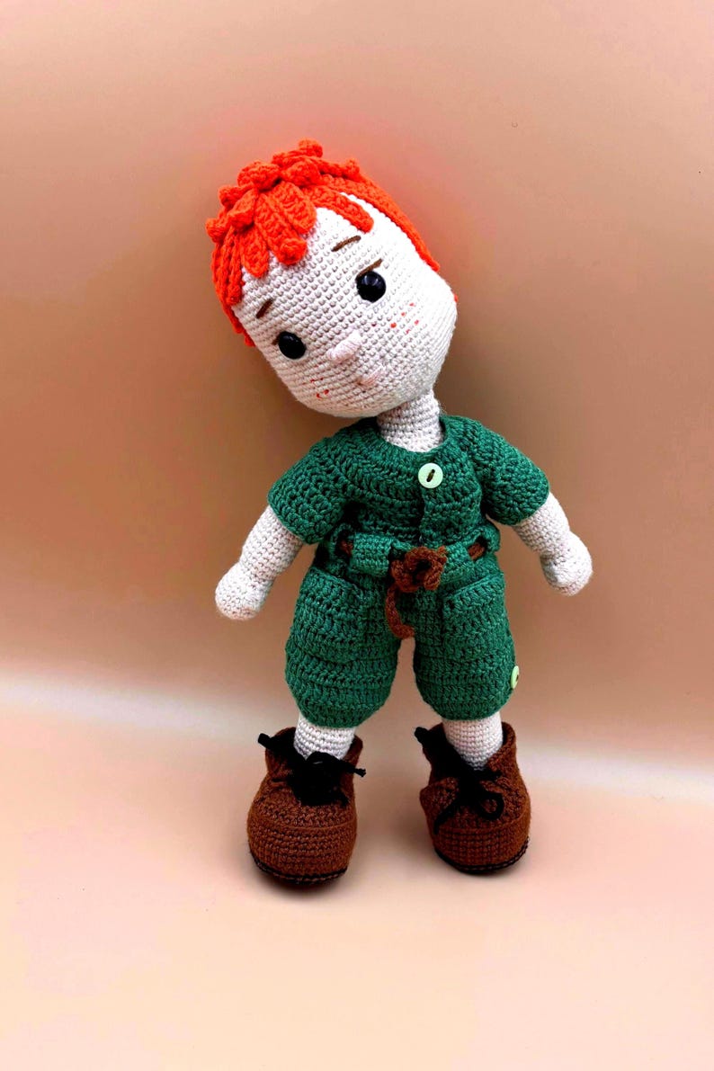 Doll diy, amigurumi cute crochet, soft toy for kids, easy pattern, beautiful doll,green outfit pattern pdf, instant download recipe, digital design, Crochet Cute Doll tutorial, custom doll easy macking, nice toy for kids