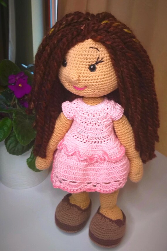 easy crochet doll dress Crochet Doll Dress Pattern PDF | Lace Summer Dress for 13 Inch Doll | Doll  Clothes Pattern