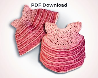 Doll Dress Pattern Crochet: Amigurumi Clothes PDF (Beginner-Friendly Digital Pattern)