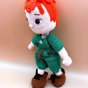 Charming doll crochet pdf pattern/amigurumi boy crochet recipe/soft toy for girls/new friend for son/adorable toy pattern/art  doll tutorial/digital green doll outfit pattern/pdf download instruction/digital products/Crochet Cute Doll, Cute Doll Boy