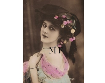 Robinne, Carte postale vintage, Reutlinger, 1908