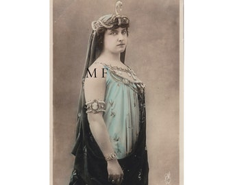 Carte postale ancienne, Gilda Darthy, Editeurs d'Art Paris, Porte St Martin