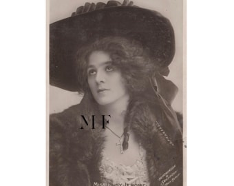 Carte postale vintage, Artiste, Miss Daisy Jerome