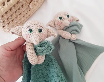 Dou-dou Baby inspiración Dobby, Regalo original. Personalizado, Hecho a mano, Recién nacido, Regalo para bebés
