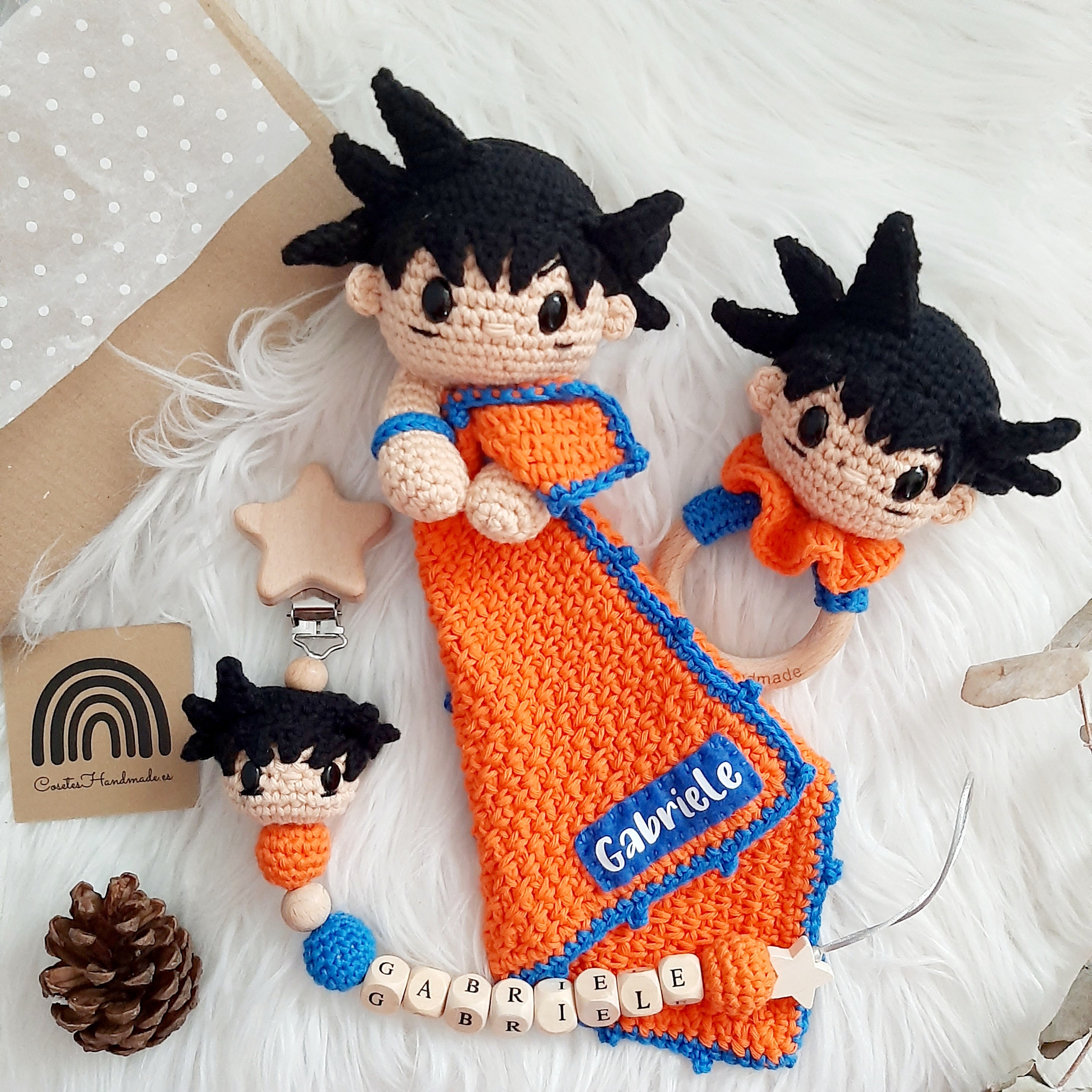Pack Baby Goku Amigurumi Handmade Crochet Customized - Etsy Canada