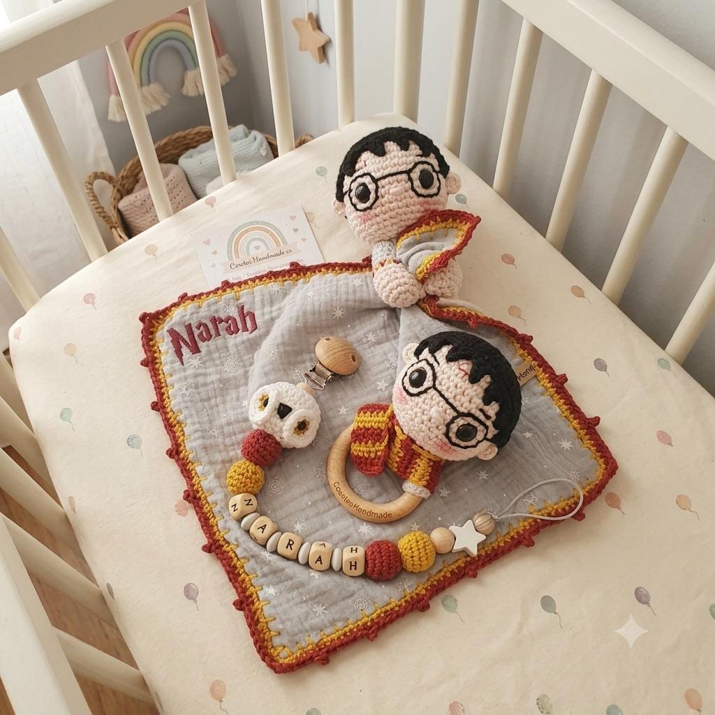 Harry Potter Baby Pack, Handmade, Harry Dodou, Crochet