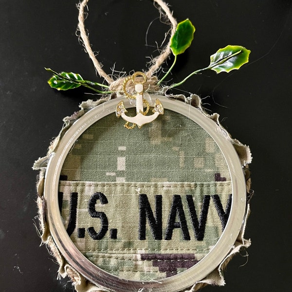 Navy Ornaments Etsy