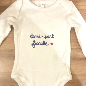 Bodysuit to personalize / short or long sleeves image 7