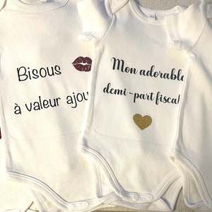 Bodysuit to personalize / short or long sleeves image 6