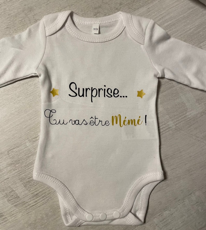 Bodysuit to personalize / short or long sleeves image 10