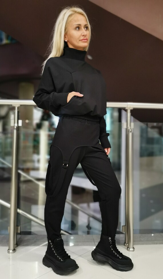 Ensemble de sport chaud Ensemble d contract noir Ensemble