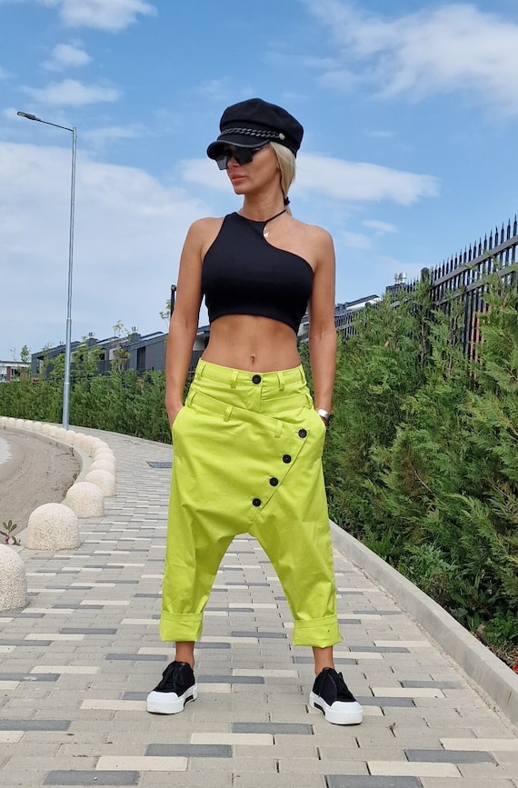 Baggy neon pants shop