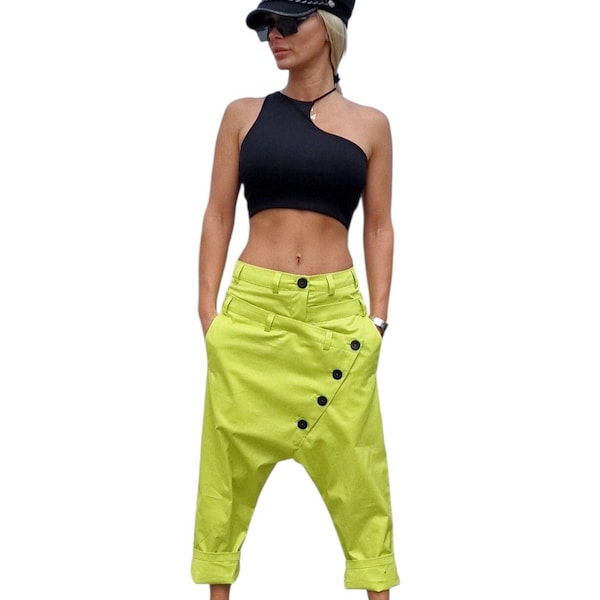 Baggy Harem Pants: Maxi Trousers, Extravagant Loose  Pants