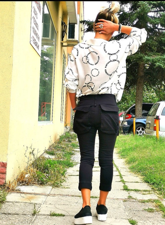 Camicia bianca shop larga