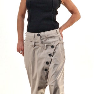 Baggy Pants, Harem Pants, Loose Drop Crotch Pants, Gipsy Pants, Loose Trousers, Maxi Pants, Extravagant Pants image 3