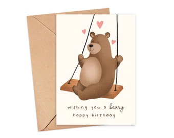Animal Pun Card - Etsy UK Animal Pun Card - Etsy UK