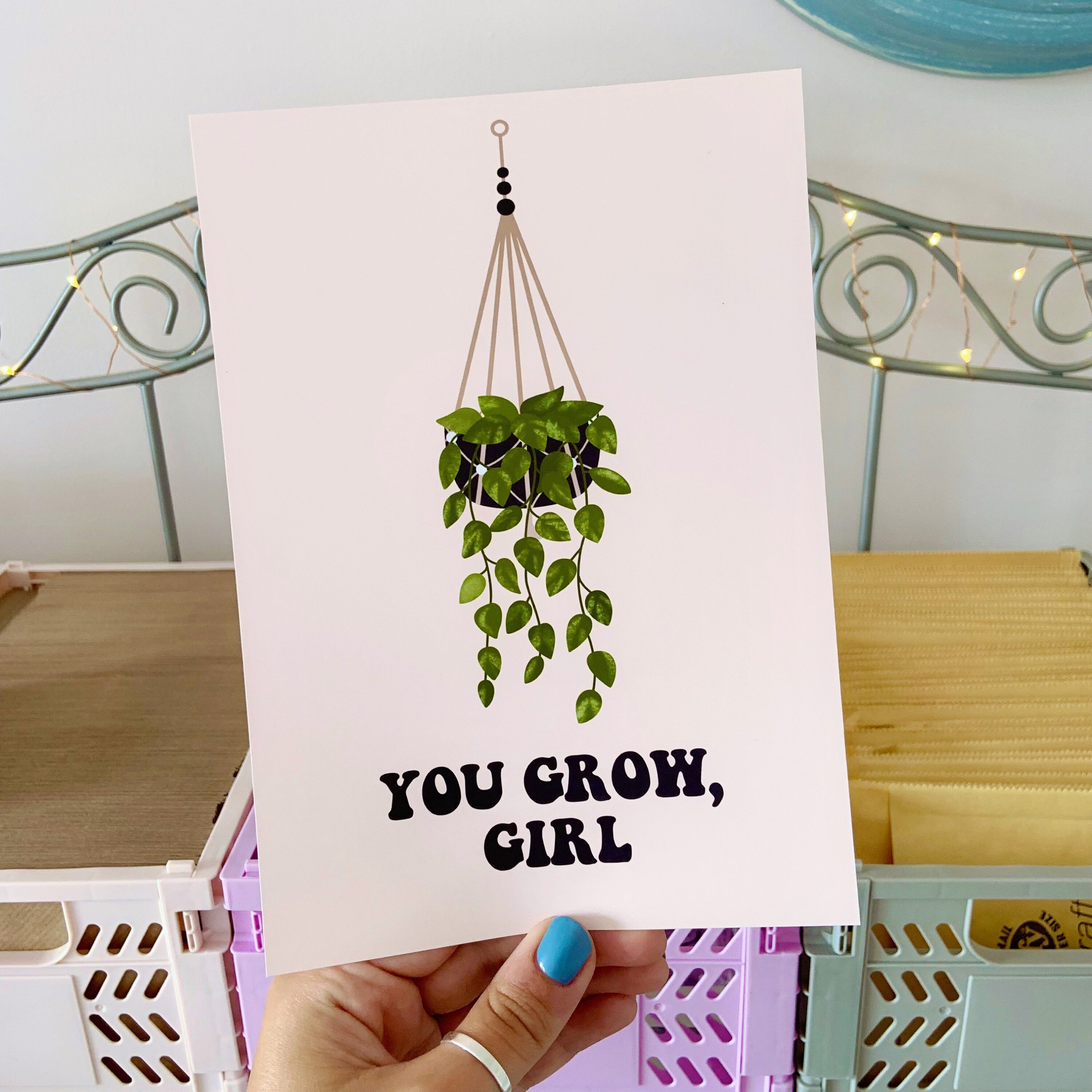 You Grow Girl Driftwood Happy Block main image 1