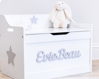 kids personalised toy box