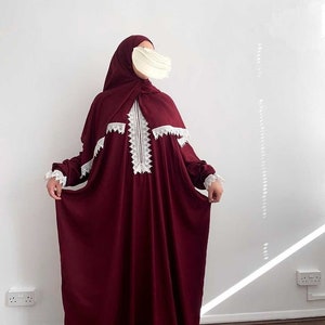 Cotton Prayer Gown | Prayer Dress | Isdaal |Isdal | Prayerwear | Eid Gift Muslimah | Abaya| Jilbab |Jilbaab |Gebedsjurk | Salaat