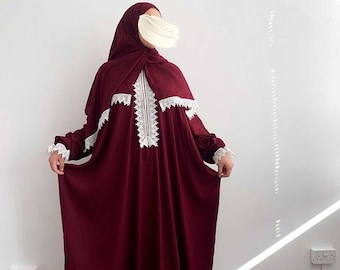 Cotton Prayer Gown | Prayer Dress | Isdaal |Isdal | Prayerwear | Eid Gift Muslimah | Abaya| Jilbab |Jilbaab |Gebedsjurk | Salaat