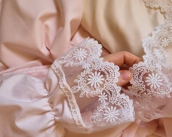 Bridal Editon -Luxurious Handmade Prayerdress from Madina - Nikah - Gift- Custom Made- Abaya- Jilbab- Isdal- Eid Gift -Muslima- prayer dress