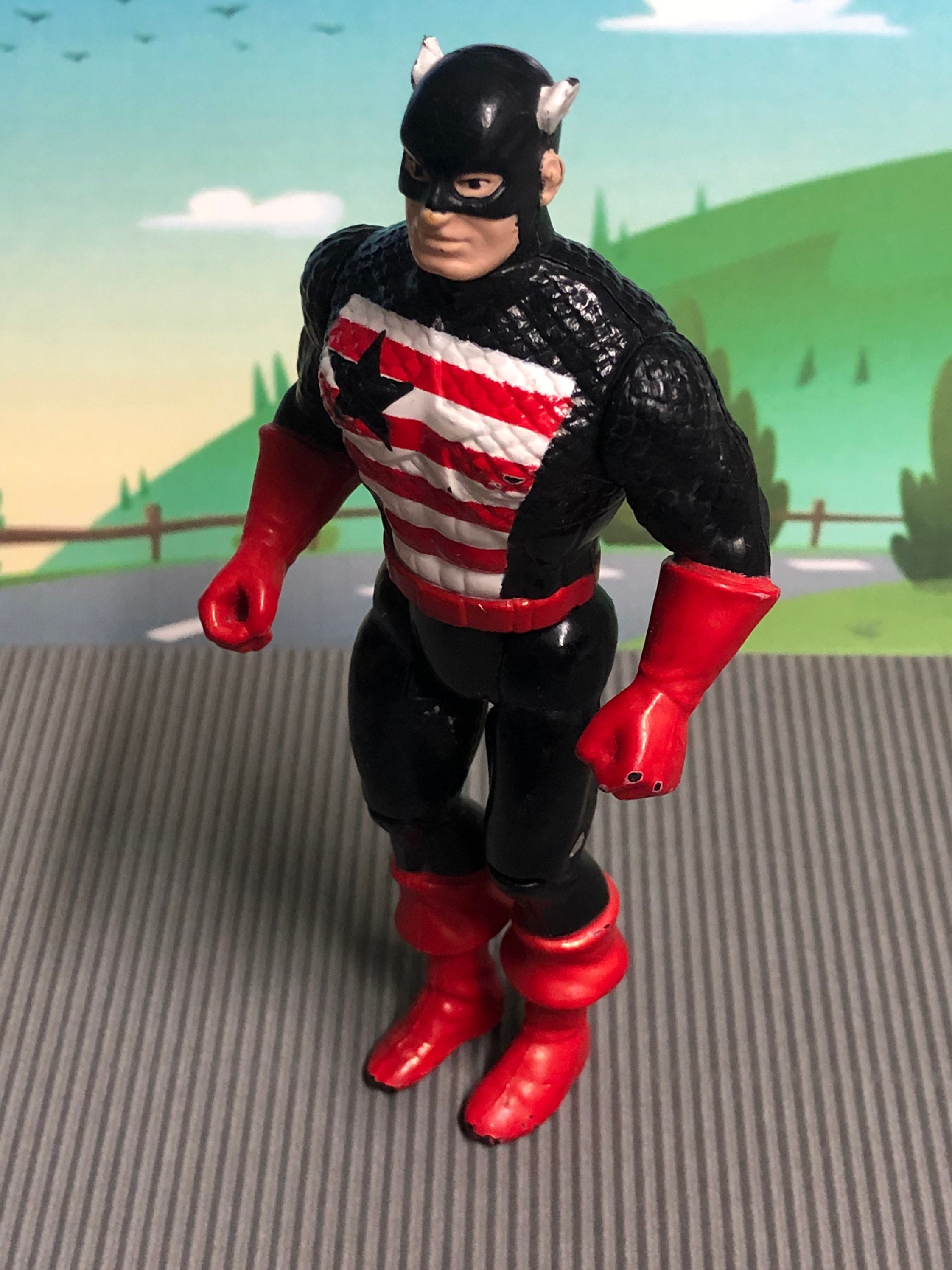 1990 Toy Biz Official Marvel Captain America XMen Hero Action Etsy