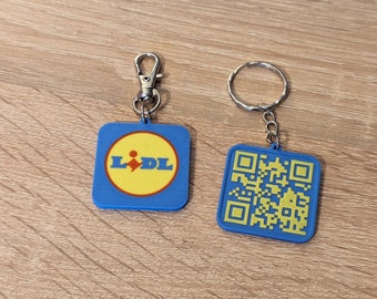 Portachiavi Lidl Plus con il tuo codice QR personale per sconti facili