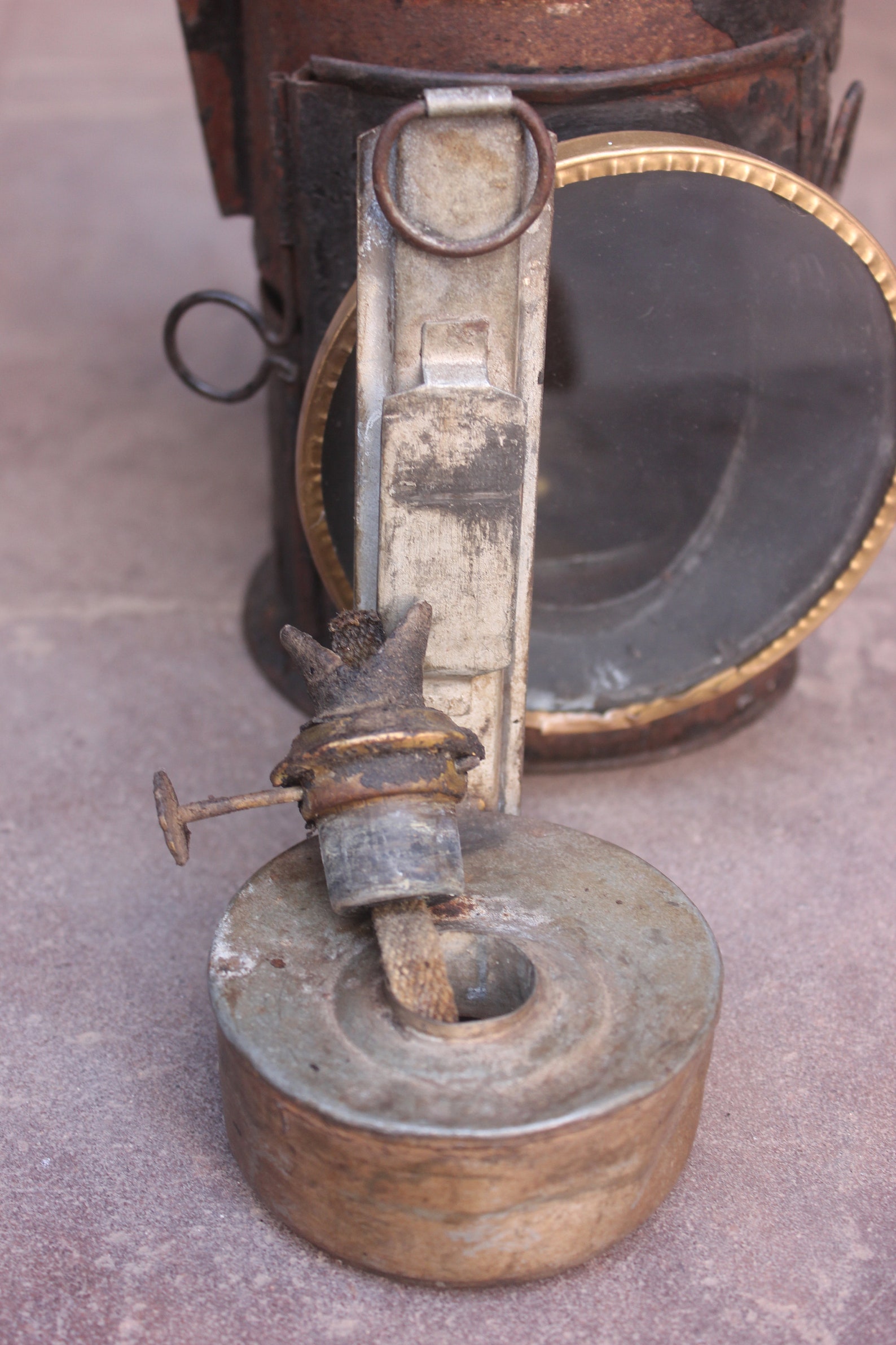 Original IndoBritish Railway Signal Oil Lamp / Railway lamp Etsy