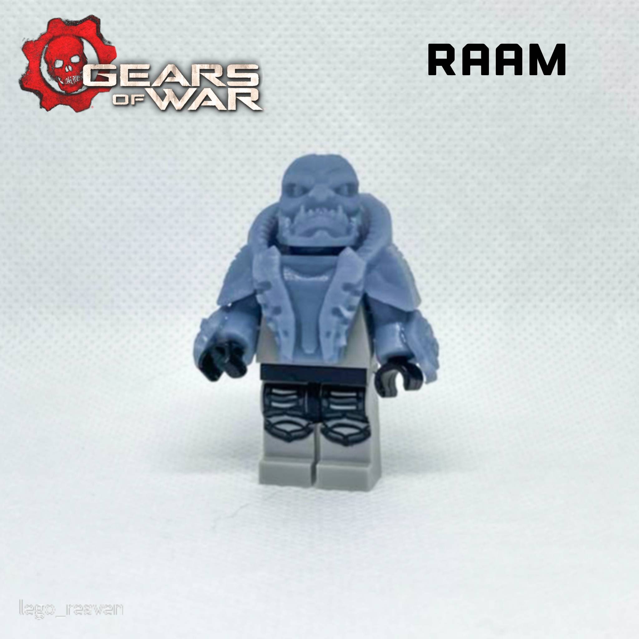 Lego Gears of war inspired Custom Helmets and Armor only for Etsy