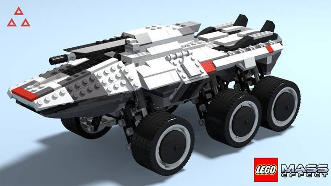 Lego Mass Effect inspired Mako M35 MOC Custom helmets and Etsy