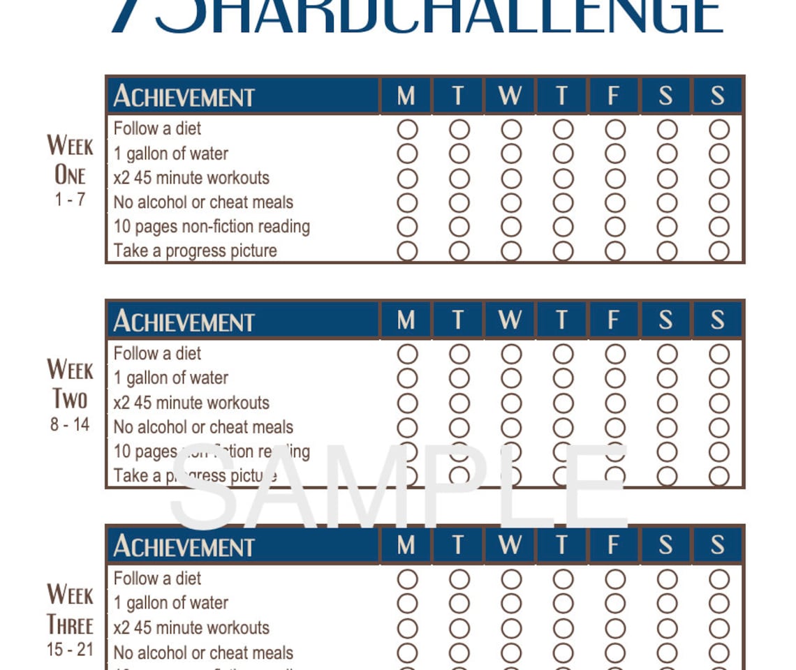 75-hard-checklist-printable
