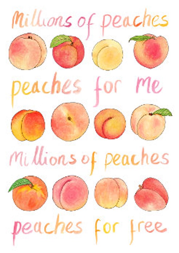 20 Songs about Peaches 