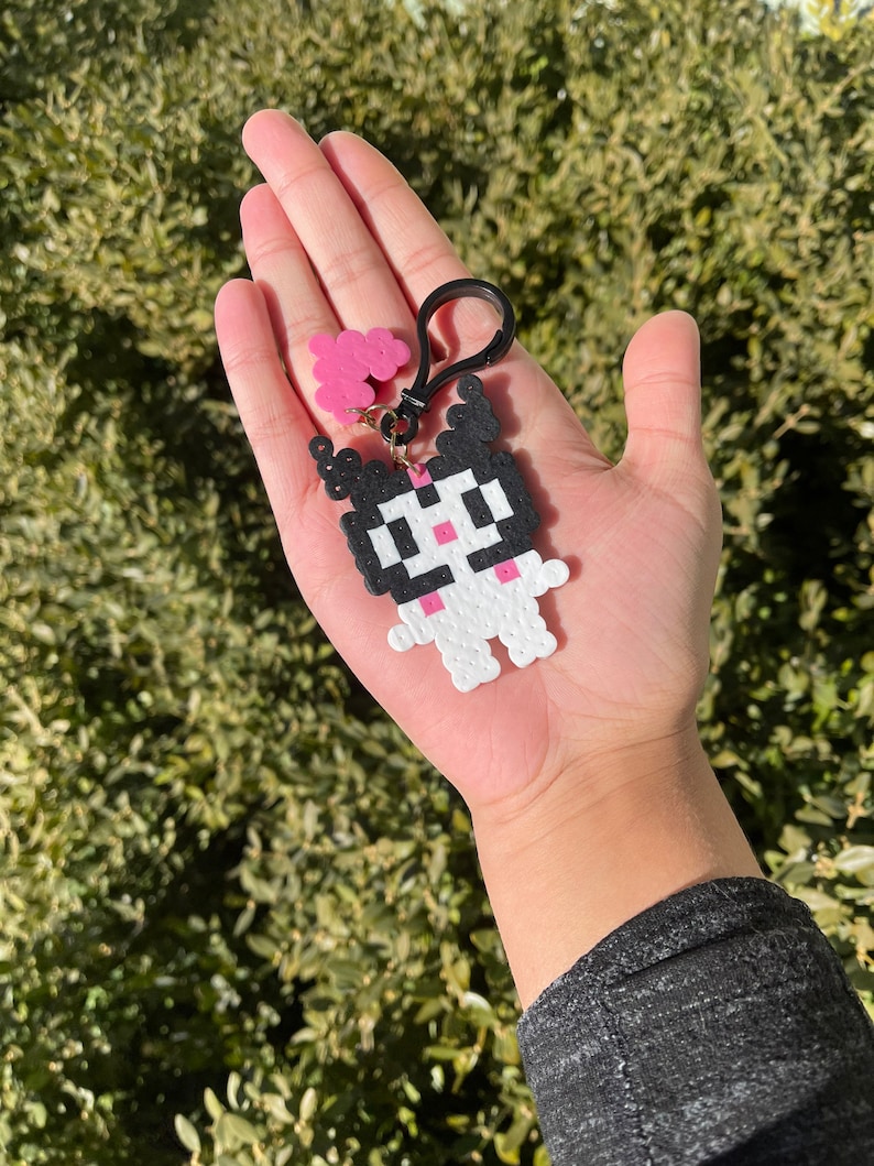 Sanrio Perler Bead Keychain/kuromi Keychain/melody Keychain/cinnamoroll