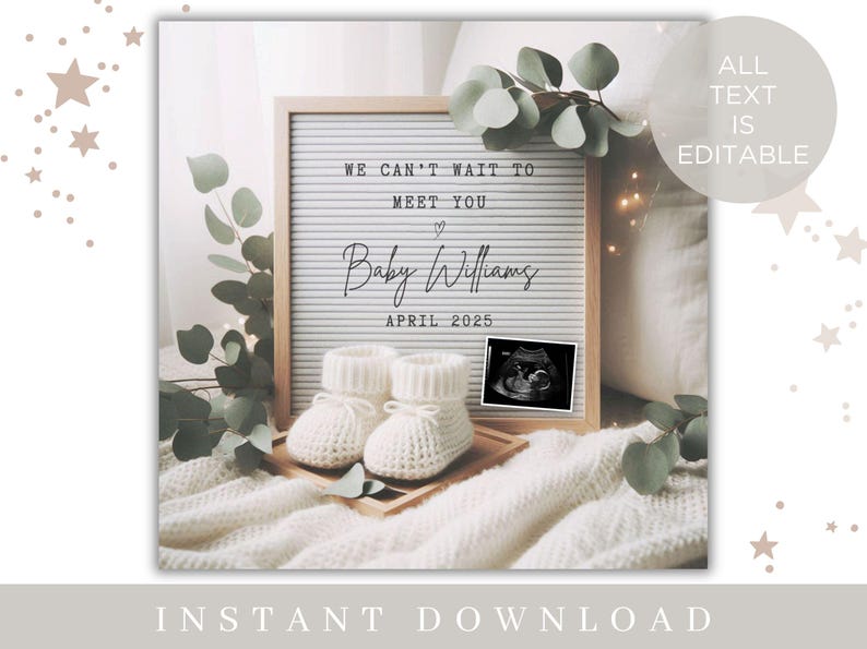 Digital Pregnancy announcement for social media.
Baby reveal ideas, social media pregnancy announcement, New baby announcement,
Baby reveal, gender neutral pregnancy announcement, simple, minimalistic pregnancy announcement