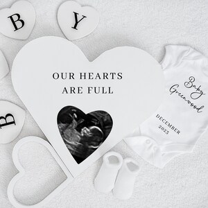 Digital Pregnancy Announcement, Neutral, Social Media, Facebook, Instagram, With Sonogram