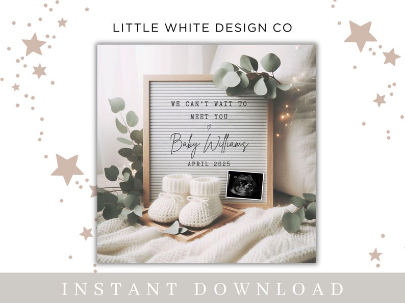 Digital Pregnancy announcement for social media.
Baby reveal ideas, social media pregnancy announcement, New baby announcement,
Baby reveal, gender neutral pregnancy announcement, simple, minimalistic pregnancy announcement