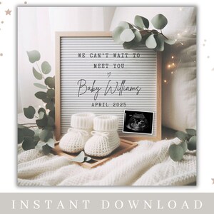 Digital Pregnancy announcement for social media.
Baby reveal ideas, social media pregnancy announcement, New baby announcement,
Baby reveal, gender neutral pregnancy announcement, simple, minimalistic pregnancy announcement