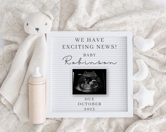 Neutralne ogłoszenie o ciąży cyfrowe, Boho Baby, minimalistyczne, cyfrowe ogłoszenie o ciąży, neutralne, media społecznościowe, Facebook, Instagram