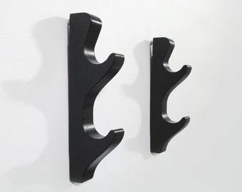 Black Wall Rack 2 Tier