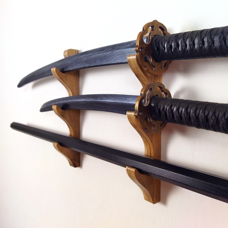 Katana Sword Wall Mount - Etsy